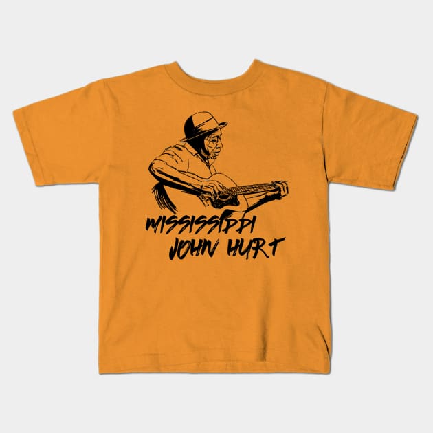 Mississippi J H Kids T-Shirt by Erena Samohai